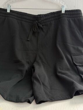 Highland Originals Men's Black Sweat Cargo Shorts